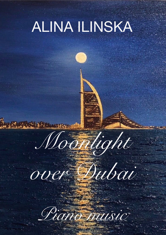 Moonlight over Dubai